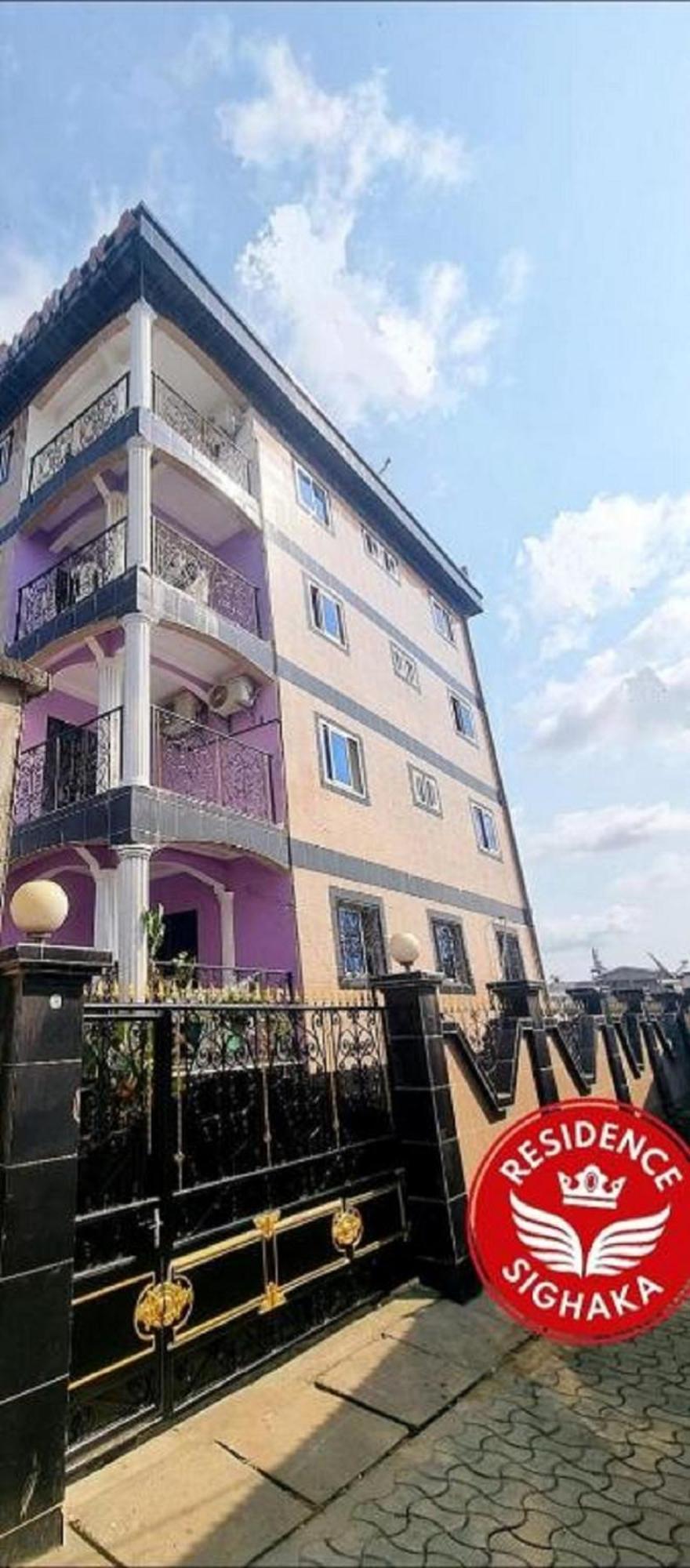 Residence Sighaka - Studio Meuble Vip Avec Wifi, Gardien, Parking Douala Extérieur photo